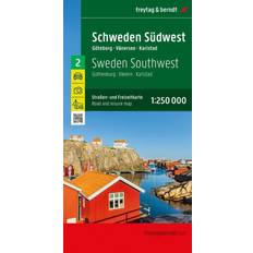 Schweden Südwest blad 2: Göteborg-Vänern-Karlstad