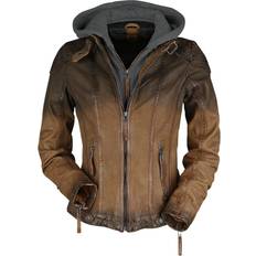 Gipsy GGCascha LAMOV Leather Jacket brown