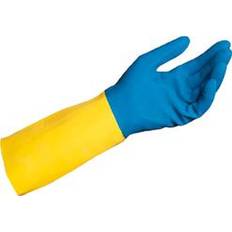 Yellow Disposable Gloves MAPA MAPA Professionnel DUO-MIX-405-Gr-7 1 Paar