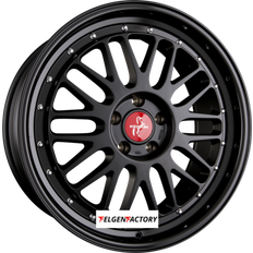 18" Autofelgen Keskin 4x felgen kt22 retro 8x18 et30 5x112 matt black painted mbp 18zoll Matt