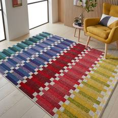 Geometric Chequered Easy To Clean Modern