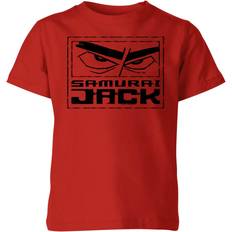 Original Hero Samurai Jack Stylised Logo Kids' T-Shirt - Red