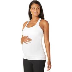 Yoga Tank Tops Beyond Yoga Maternity Travel Racerback Tank Cloud White