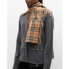 Burberry Sciarpe Burberry Check Scarf Sciarpe Beige Uomo