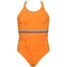 Children's Clothing Hobie Girls' One Piece Swimsuit, Orangeade//Terry Tropical