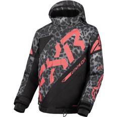 CX Youth Snowmobile Jacket - Black/Grey/Red