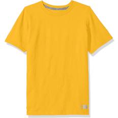 Russell Athletic Boys' Big Performance Cotton Short Sleeve T-Shirt, Gold