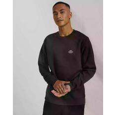 Mads Nørgaard Herre Sweatere Mads Nørgaard Standard Crew Logo Sweat Sweatshirts Deep Well