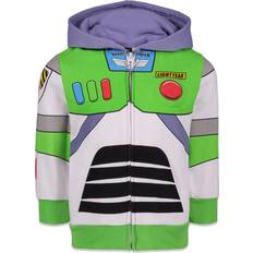 Disney Pixar Toy Story Buzz Lightyear Little Boys Fleece Zip Up Hoodie Green