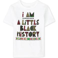 Babies T-shirts Children's Clothing Gymboree The Children's Place Unisex Baby Single and Toddler Short Sleeve Black History Graphic T-Shirt