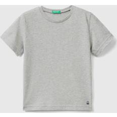 100 Bodysuits United Colors of Benetton T-shirt In Organic Cotton - Light Gray