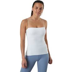 Dame - Hvid - Yoga Overdele NIKE Yoga Luxe Eyelet Tank Top White, Female, Tøj, Tops, Yoga, Hvid