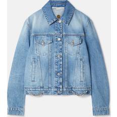 Stella McCartney Blue Chain Denim Jacket 4599 MID BLUE