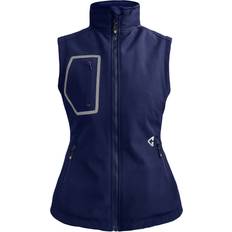 Elastane/Lycra/Spandex - Women Vests Gerbing Women's 7V Torrid Softshell Heated 2.0 Vest Navy