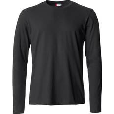 Clique Men T-shirts Clique Basic Long-Sleeved T-Shirt Black