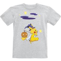 Pokémon Kids Pikachu Halloween T-Shirt grau 140, 152