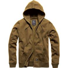 Vintage Industries Redstone, zip hoodie color: Olive