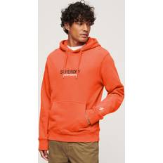 Évasé Hauts Superdry Sportswear Logo Loose Hoodie, Flare Orange