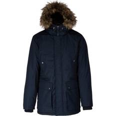 Canvas - Unisex Jacken Kariban Herren, Jacke, Erwachsene Winter Parka Jacke XXL Blau