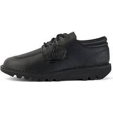 Kickers Adult Mens Lo Leather Black