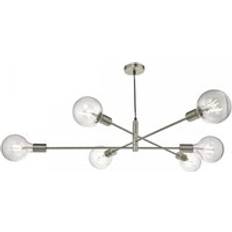 C Pendant Lamps Dar Lighting Aileen 6-Light Sputnik Pendant Lamp