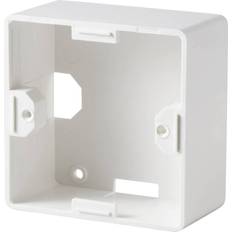 NDR-9010 Overflademonteret Ramme 1-fold ren hvid
