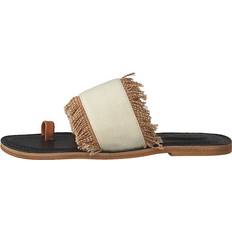Rodebjer Kath Structure Off White, Female, Sko, Sandaler og Hjemmesko, sandaler, Brun
