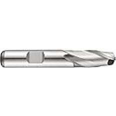 Power Tool Accessories Dormer 3.8mm Diam, 7mm LOC, 2 Flute Powdered Metal Keyway End Mill Spiral Flute, Uncoated, 6mm Shank Diam, 51mm OAL, 30° Helix, Centercutting