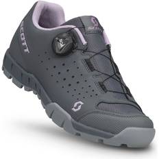 Dam - Gråa Cykelskor Scott Cykelskor Dam Trail Evo Boa Dark Grey/Light Pink