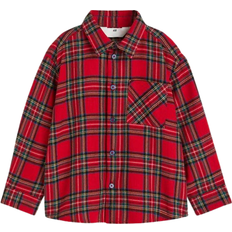 Shirts H&M Boys Red Cotton flannel shirt