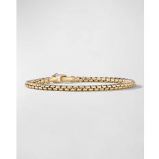 David Yurman Men Bracelets David Yurman Men's Box Chain Bracelet in 18K Gold, 3.4mm