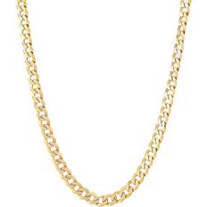 Chains Necklaces Giani Bernini Flat Curb Link Chain Necklace - Gold