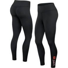 Leggings Fanatics Women's Branded Black Cleveland Guardians Wordmark Stack Leggings Black Black