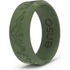 Enso Rings Enso Rings Classic Etched Bevel Series Silicone Ring Pine Aspen