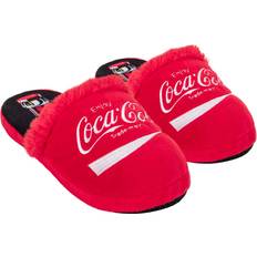 Slippers & Sandals Odd Sox, Enjoy Coca Cola, Fun Plush Indoor Novelty Slipper, Big Cozy