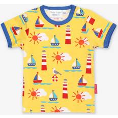 Organic Seaside Print T-Shirt 2-3y