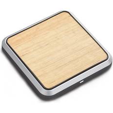 Joy Resolve Wireless Charger White/Rubber Wood