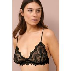 Understatement Lace Triangle Bralette - Sort
