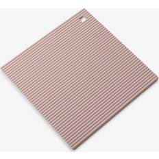 Silicone Trivets Zeal Silicone Square Hot Mat 22cm Rose Trivet