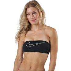 Black - Woman Bikini Tops Bandeau Bikini Top - Black