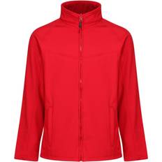 Clothing Regatta Uproar Mens Softshell Wind Resistant Fleece Jacket Red