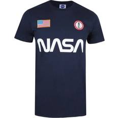 Nasa Mens Badge Cotton T-Shirt