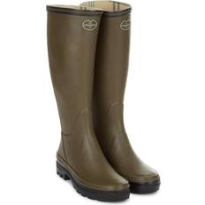 Le Chameau Giverny Jersey Lined Boot Gummistøvler - Brun