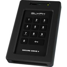 Glyph Harddisk Glyph SSD SECURE DRIVE KEYPAD 4TB (4000GB) Externe SSD, Schwarz