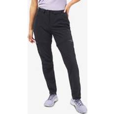 Quechua Zip-Off-Hose Damen Bergwandern MH550 schwarz