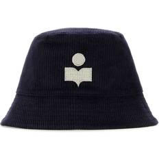 Linen Hats Isabel Marant Midnight Blue Corduroy Haley Bucket Hat