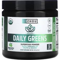 Vitamins & Supplements Zhou Organic Daily Greens Superfood Powder Green