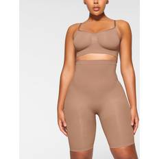 Skiing - Women Pants & Shorts SKIMS Women's Seamless Sculpt High-Waisted Above-The-Knee Shorts Sienna Sienna