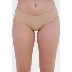 5XL - Women Bikinis Women's Hipster Bikini Bottom, Medium, Beige