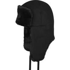 Wolle Hüte Kangol Wool Ushanka Hut - Noir